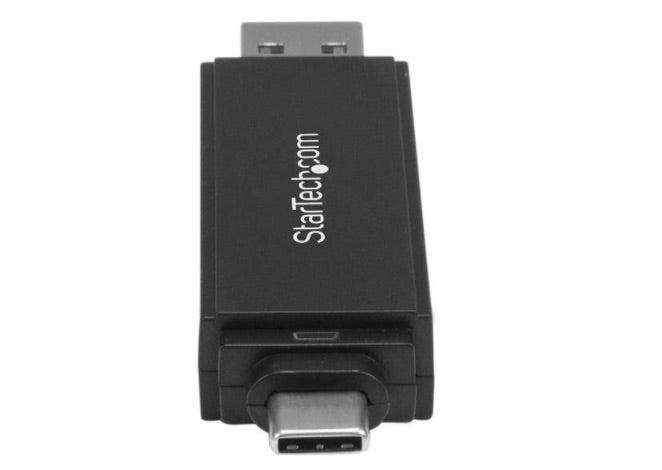 StarTech.com Lector Grabador de Tarjetas de Memoria Flash SD/Micro SD, USB 3.0 A, USB 3.0 C