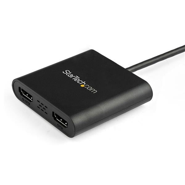 StarTech.com Adaptador de Video Externo USB 3.0 a 2 Puertos HDMI 4K para 2 Pantallas