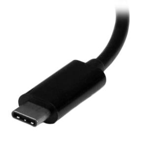 StarTech.com Adaptador Multipuertos USB-C Macho - HDMI/DVI/VGA Hembra, Negro