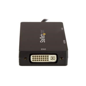 StarTech.com Adaptador Multipuertos USB-C Macho - HDMI/DVI/VGA Hembra, Negro