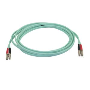 StarTech.com Cable Fibra Óptica Dúplex Multimodo OM4, LC Macho - LC Macho, 50/125µm, 3 Metros, Aqua