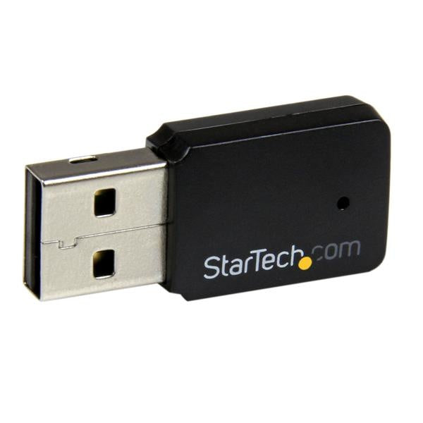 StarTech.com Mini Adaptador de Red USB 2.0 Inalámbrico, WLAN, 433 Mbit/s