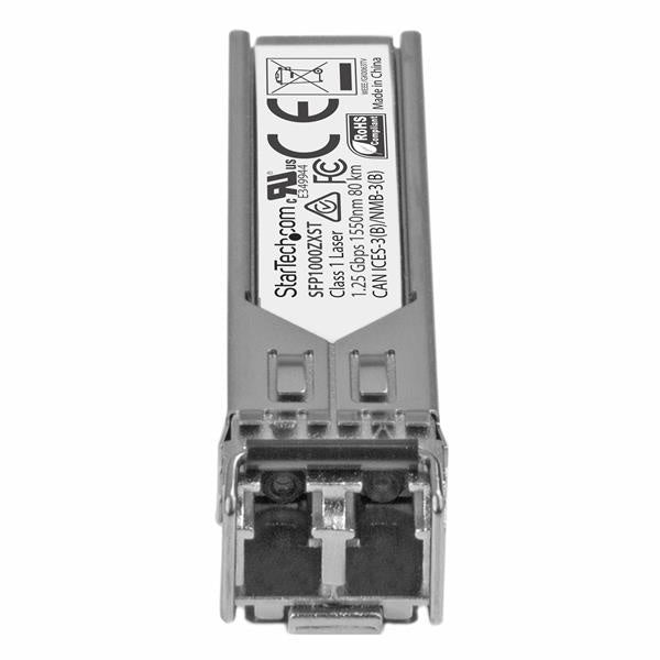 StarTech.com Módulo Transceptor SFP1000ZXST SFP, LC, 1.25Gbps, 80Km, 1550nm