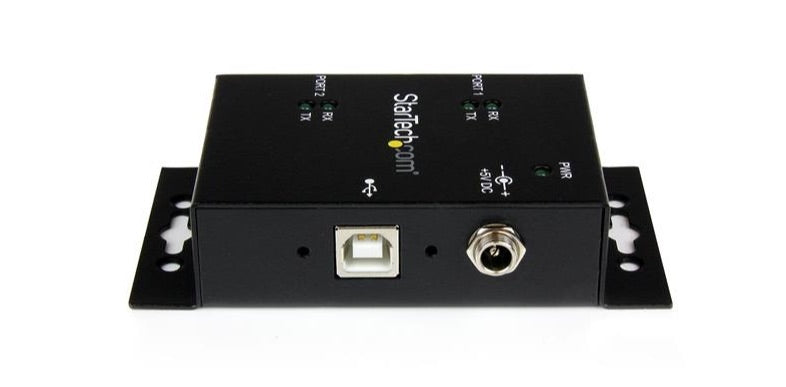 StarTech.com Adaptador Serial Macho - USB-B Hembra, Negro