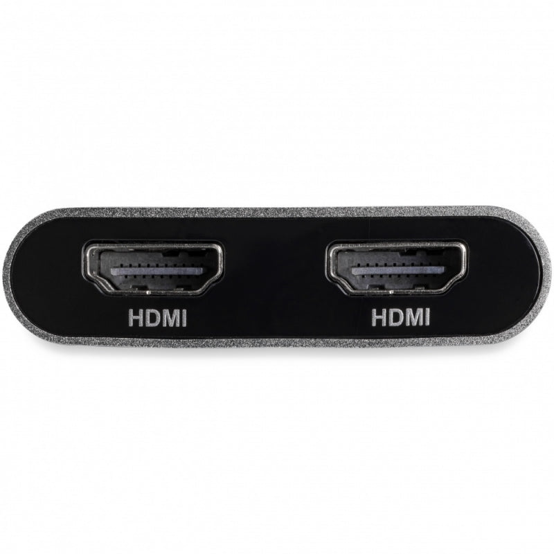 StarTech.com Adaptador de Video Thunderbolt 3 a Doble HDMI 4K, 60Hz, Plata