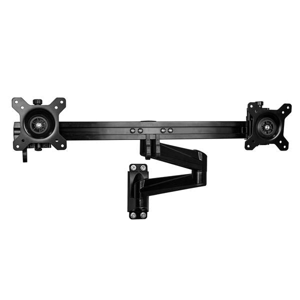 StarTech.com Brazo de Soporte VESA Articulado de Pared para 2 Pantallas de 15 a 24 Pulgadas - de