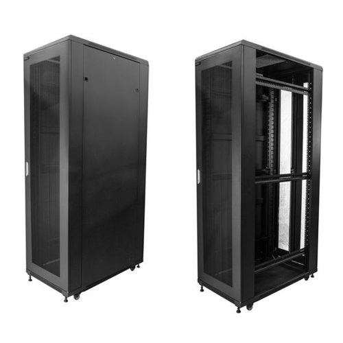 StarTech.com Gabinete/Rack, 42U, hasta 907 kg, Negro