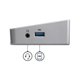 StarTech.com Docking Station para Laptops USB-C, 4x USB 3.0, 1x HDMI, 1x RJ-45