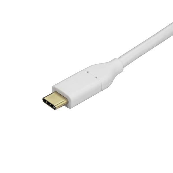 StarTech.com Adaptador de Video USBC Macho - Mini DisplayPort Hembra, Blanco, 4K