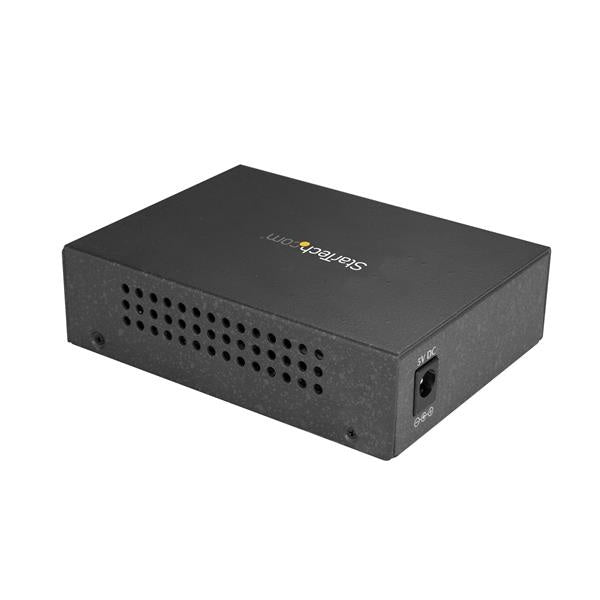 StarTech.com Convertidor de Medios Gigabit Ethernet RJ45 a Fibra Óptica SC Multimodo 1000Base-SX -