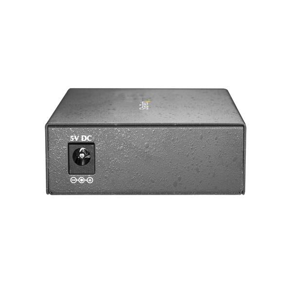 StarTech.com Convertidor de Medios Gigabit Ethernet RJ45 a Fibra Óptica SC Multimodo 1000Base-SX -