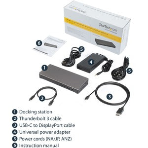 DOCKING STATION THUNDERBOLT 3