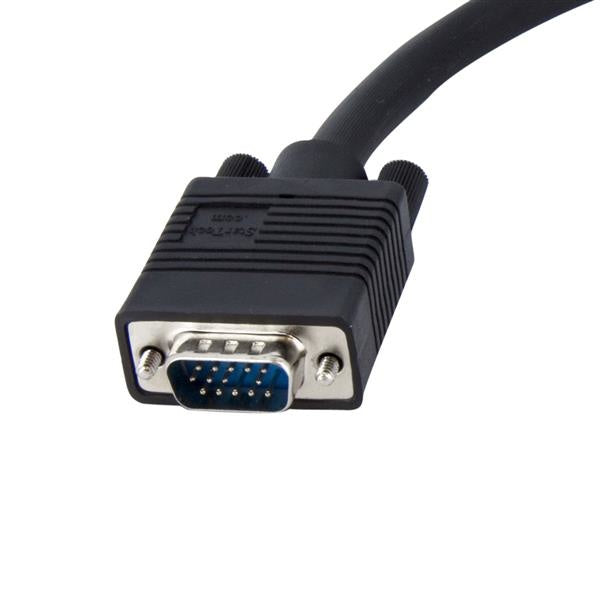 StarTech.com Cable VGA HD15 Macho - 5x BNC Coaxial Hembra, Negro