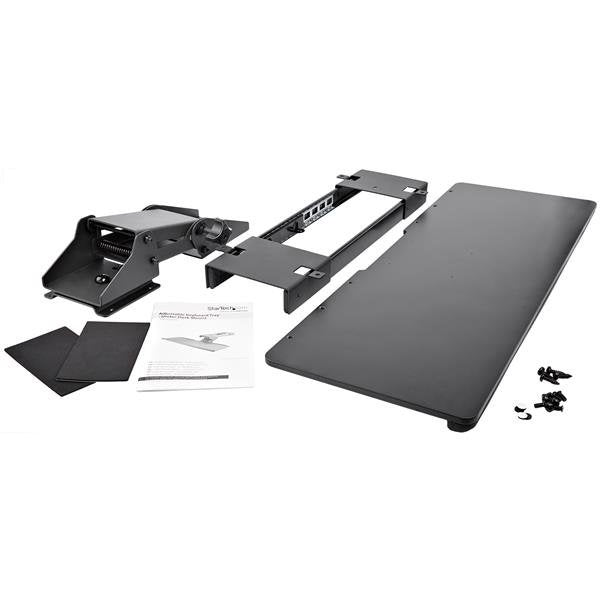 StarTech.com Charola para Teclado para Rack 26.4', máx. 2Kg, Negro