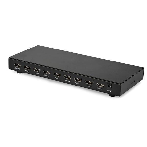StarTech.com Divisor de Video HDMI, 8 Puertos, Negro