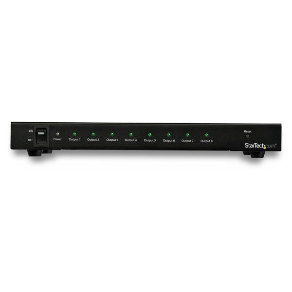 StarTech.com Divisor de Video HDMI, 8 Puertos, Negro