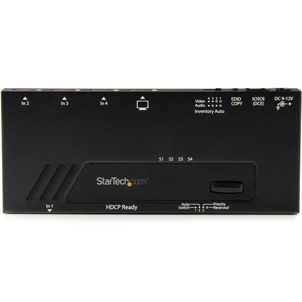StarTech.com Video Splitter HDMI, 5 Puertos HDMI, Negro
