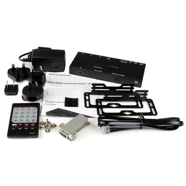 StarTech.com Video Splitter HDMI, 5 Puertos HDMI, Negro