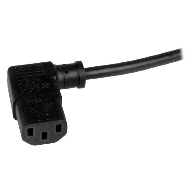 StarTech.com Cable de Poder NEMA 5-15P Macho - C13 acoplador Hembra, 90cm, Negro