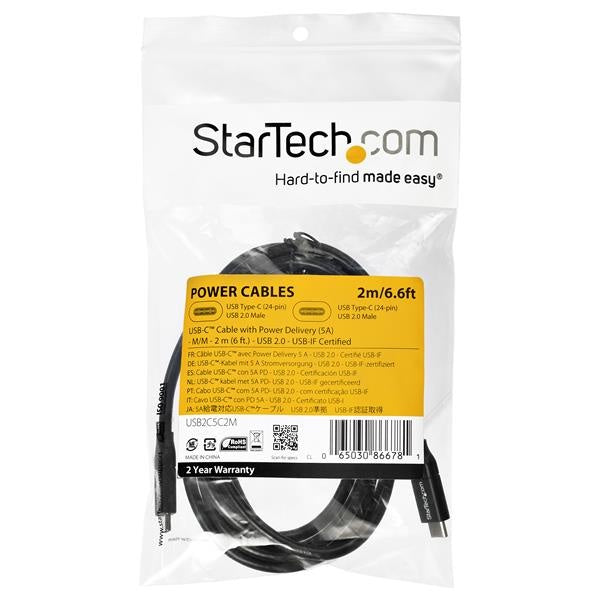 CABLE DE 2M USB-C A USB TIPOC