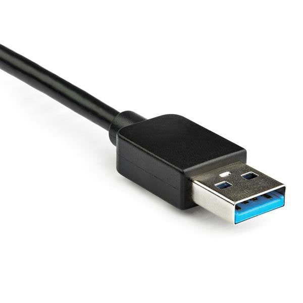 StarTech.com Adaptador USB 3.0 Macho - 2x DisplayPort Hembra, Negro