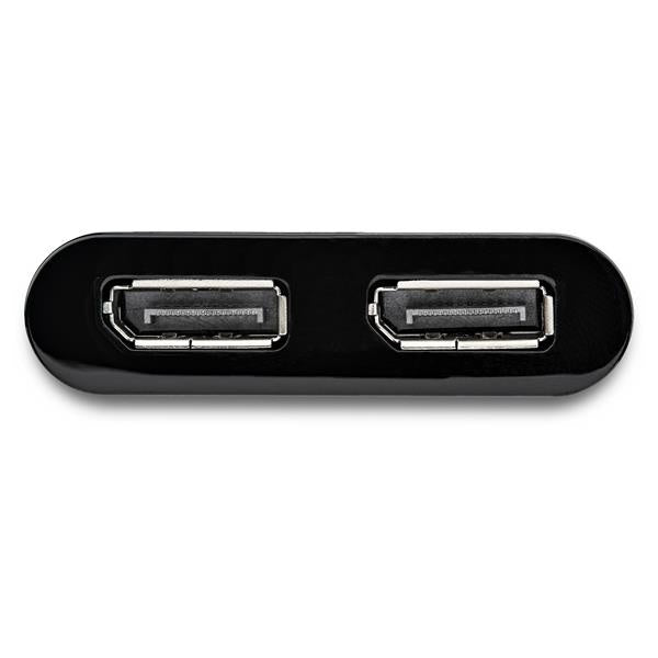 StarTech.com Adaptador USB 3.0 Macho - 2x DisplayPort Hembra, Negro