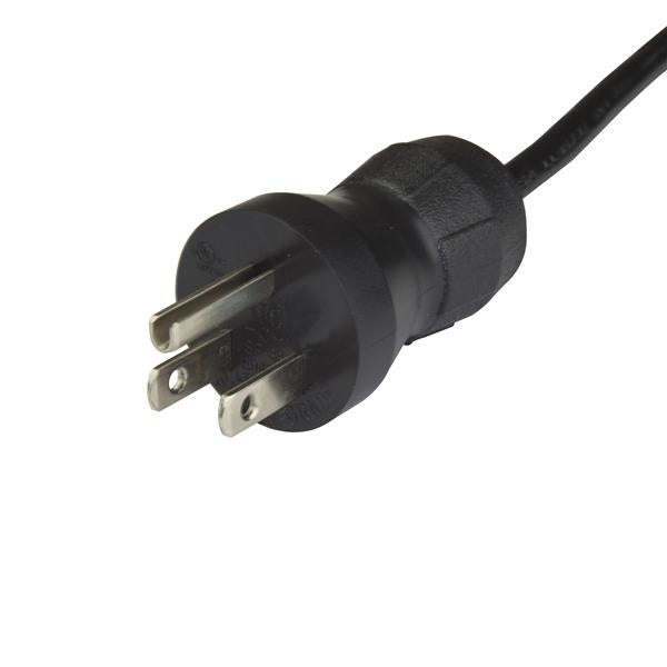 StarTech.com Cable de Poder NEMA 5-15P Macho - C13 Coupler Hembra, 3 Metros, Negro