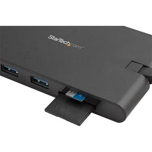 StarTech.com Docking Station USB-C, 3x USB A 3.0, 1x HDMI, 1x VGA, Negro