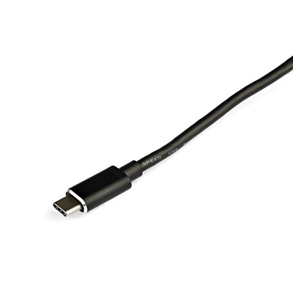 StarTech.com Hub USB-C de 4 Puertos, 10.000 Mbit/s, Negro