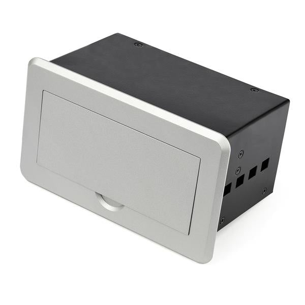 StarTech.com Caja de Conectividad para Mesa de Juntas, Módulo de Conexiones HDMI/VGA/DisplayPort 4K