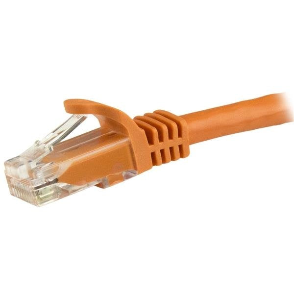 StarTech.com Cable Patch Cat6 UTP sin Enganches RJ-45 Macho - RJ-45 Macho, 1 Metro, Naranja