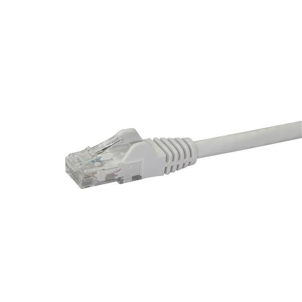 StarTech.com Cable Patch Cat6 UTP sin Enganches RJ-45 Macho - RJ-45 Macho, 1 Metro, Blanco