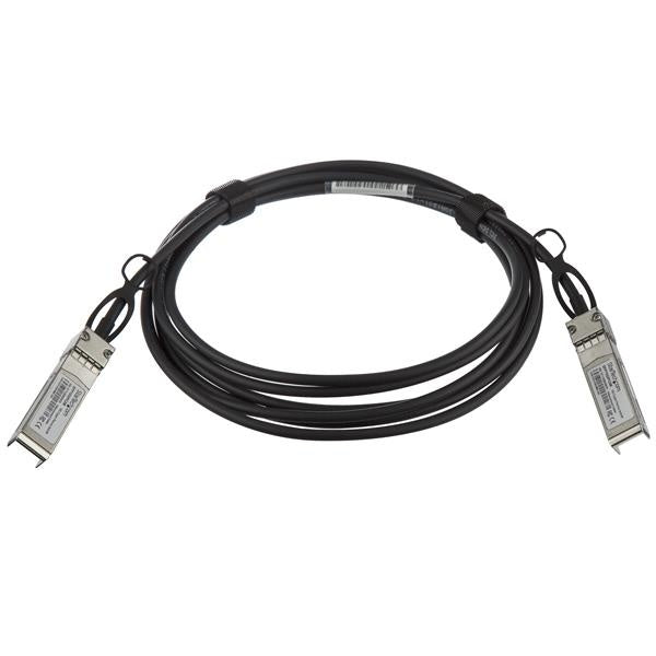 StarTech.com Cable SFP+ Macho - SFP+ Macho, 3 Metros, Negro