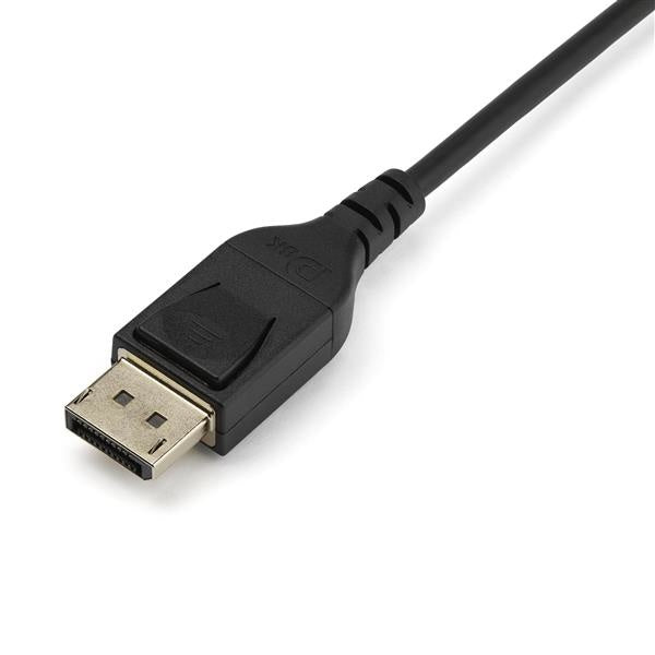 StarTech.com Cable DisplayPort con Certificación VESA DisplayPort 1.4 Macho - DisplayPort 1.4 Macho, 8K, 60Hz, 2 Metros, Negro