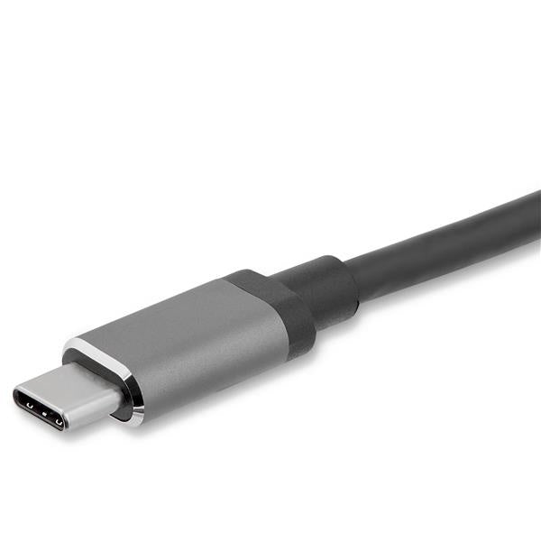 StarTech.com Adaptador USB-C Macho - VGA/HDMI Hembra, Negro