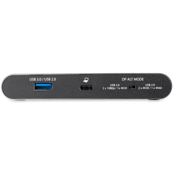 StarTech.com Docking Station DK30C2HAGPD USB, 3x USB 3.0, 1x USB 2.0, 2x HDMI, 1x RJ-45, Gris