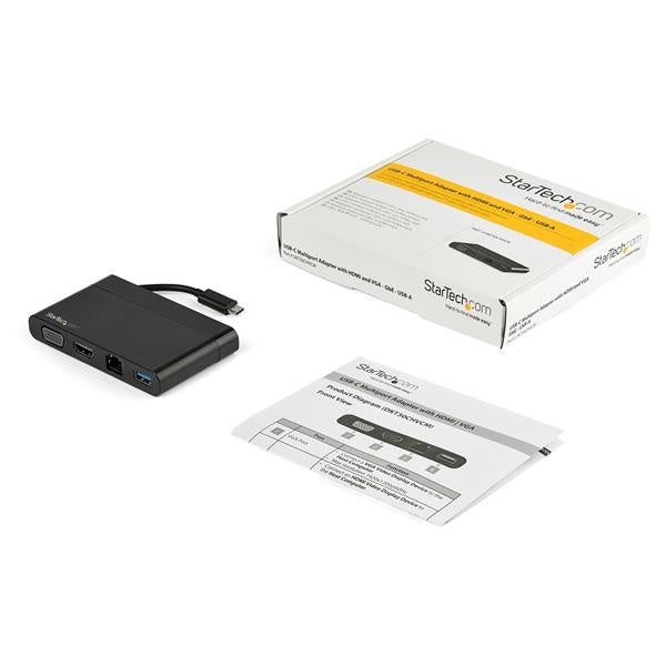 DOCK STATION USB-C 4K HDMI VGA
