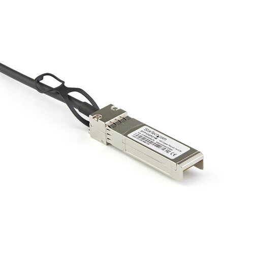 StarTech.com Cable Twinax SFP+ Macho- SFP+ Macho, 1 Metro, Negro, para Dell EMC