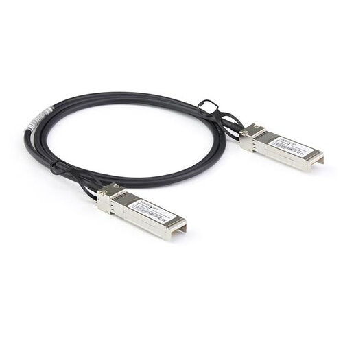 StarTech.com Cable Twinax SFP+ Macho- SFP+ Macho, 1 Metro, Negro, para Dell EMC