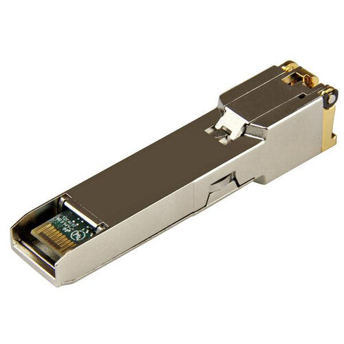 StarTech.com Módulo Transceptor 10/100/1000Base-TX SFP+, 1250 Mbit/s, 100m, para Brocade E1MG-TX