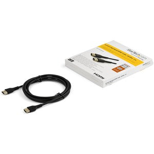 StarTech.com Cable HDMI Certificado Premium con Ethernet HDMI 2.0 Macho - HDMI 2.0 Macho, 4K, 60Hz, 2 Metros, Negro