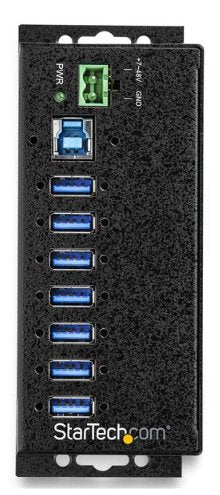 StarTech.com Hub USB-B 3.0 Hembra - 7 Puertos USB 3.2 Hembra, 5000Mbit/s, Negro