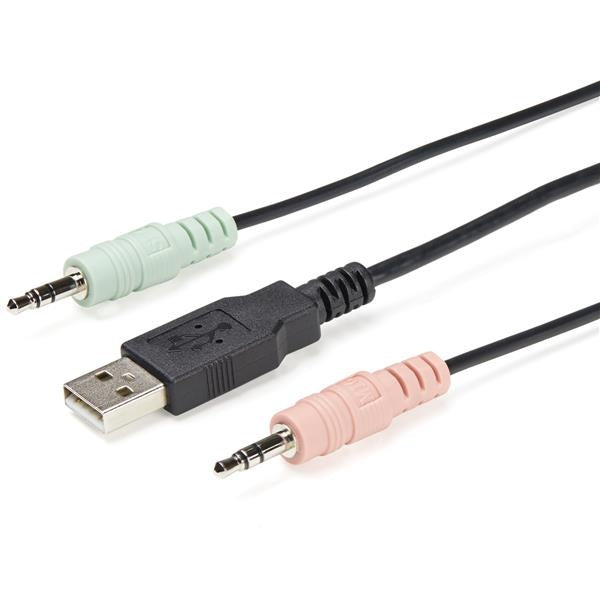 StarTech.com Switch KVM SV211DPUA4K, 2 Puertos DisplayPort/USB