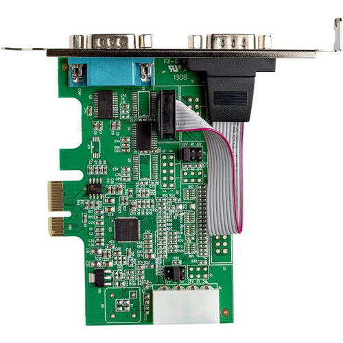 StarTech.com Tarjeta PCI Express PEX2S953, Alámbrico, 2x RS232, 921.6Kbit/s
