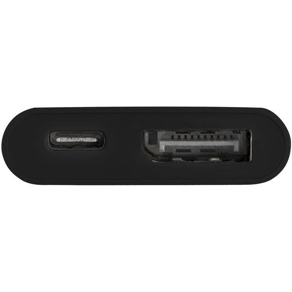 StarTech.com Adaptador USB-C Macho - DisplayPort/USB-C Hembra, Negro
