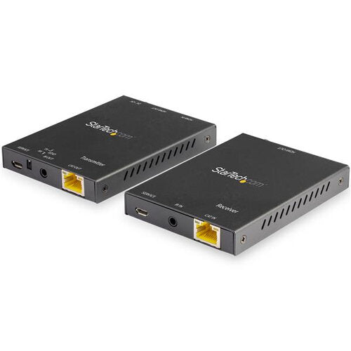 StarTech.com Transmisor y Receptor Alámbrico por Cable Cat6, Entrada 1 x RJ-45 1 x HDMI, Salida 1 x RJ-45 2 x HDMI, hasta 50 Metros