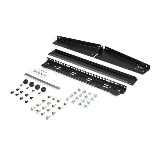 StarTech.com Rack Abierto 2 Postes, 4U, 30Kg, Negro