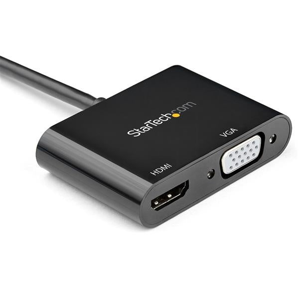 StarTech.com Adaptador DisplayPort Macho - HDMI/VGA Hembra