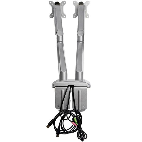 StarTech.com Soporte de Escritorio para 2 Monitores 15