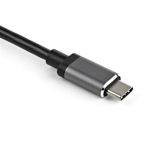 StarTech.com Adaptador USB C Macho - HDMI/Mini DisplayPort Hembra, Negro/Gris